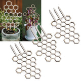 3PCS Potted Plant Trellis DIY Wood Plant Climbing Support Holder for Outdoor Garden Balcony - Extra Image