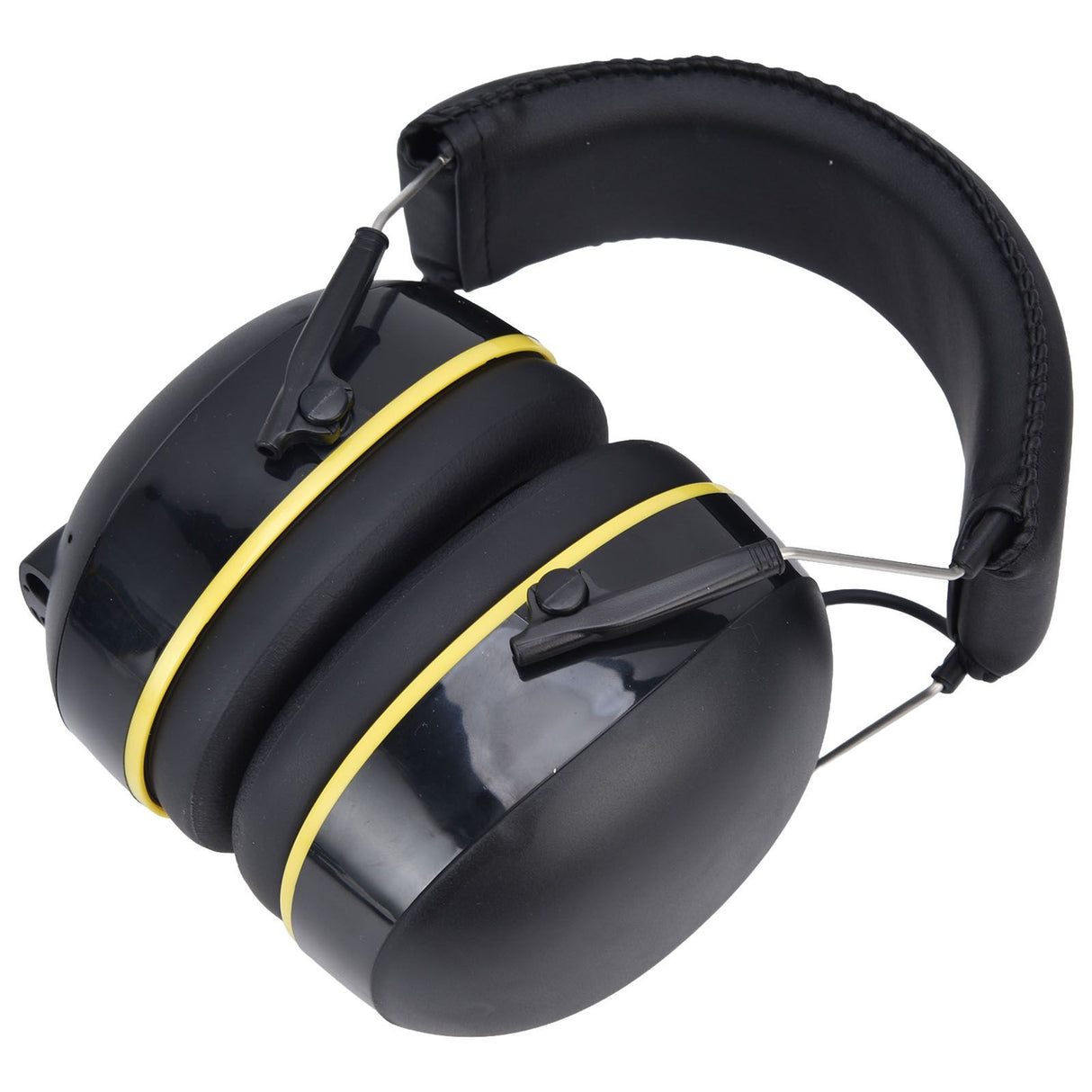 Hearing Protection Earmuffs 5V/1A Noise Canceling Multifunctional Ear Protection Earmuffs for Gardening Black