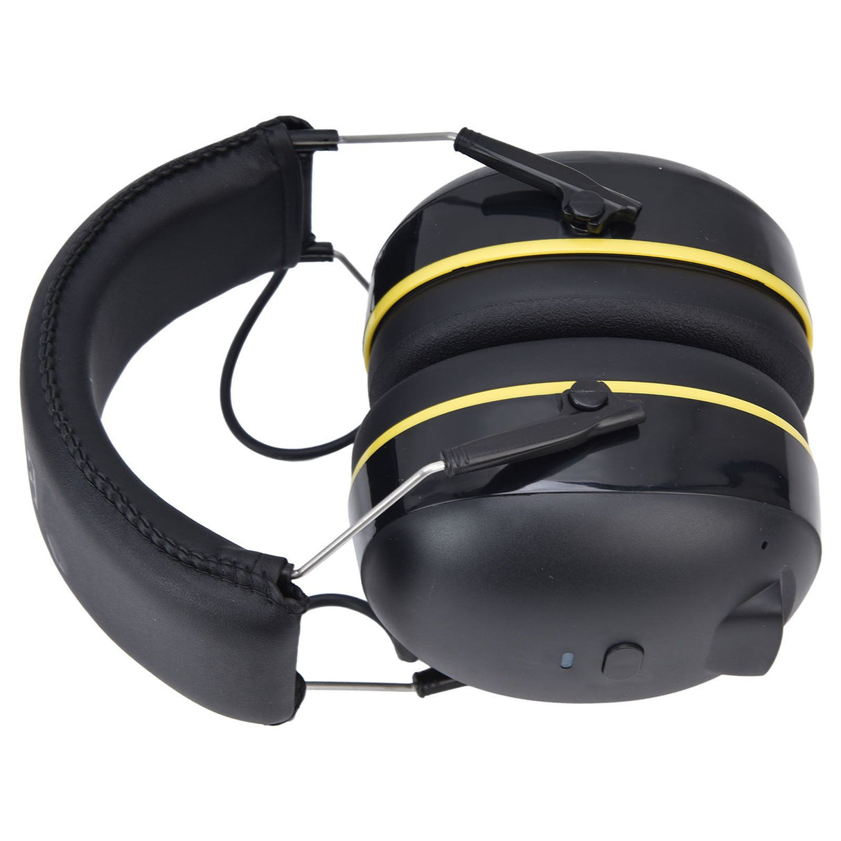 Hearing Protection Earmuffs 5V/1A Noise Canceling Multifunctional Ear Protection Earmuffs for Gardening Black