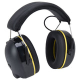 Hearing Protection Earmuffs 5V/1A Noise Canceling Multifunctional Ear Protection Earmuffs for Gardening Black