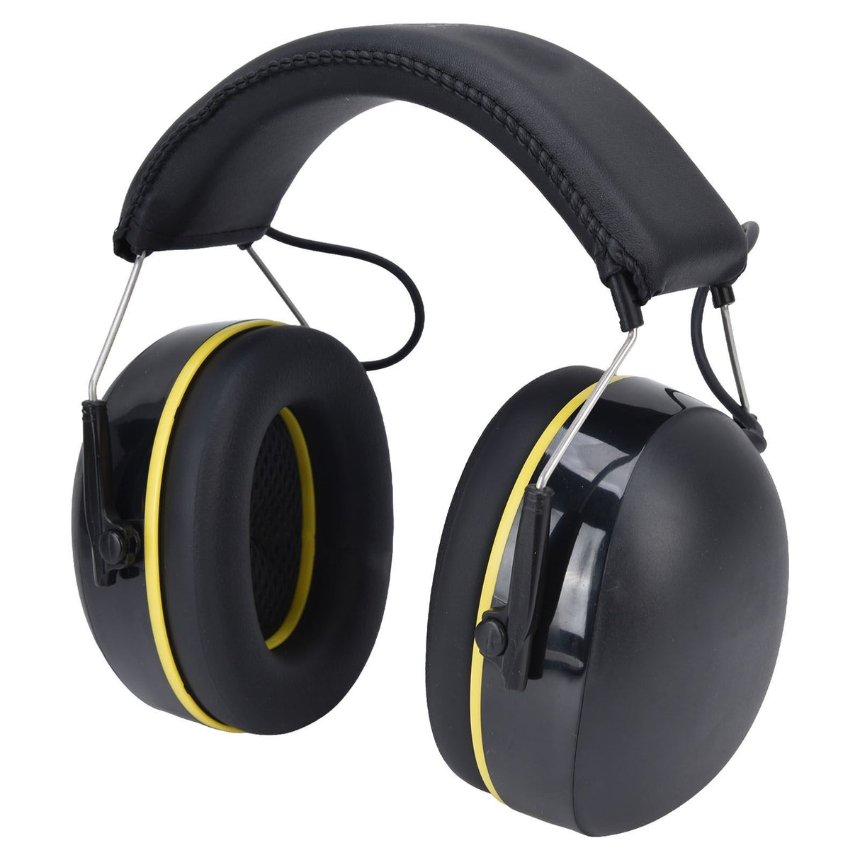Hearing Protection Earmuffs 5V/1A Noise Canceling Multifunctional Ear Protection Earmuffs for Gardening Black