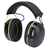 Hearing Protection Earmuffs 5V/1A Noise Canceling Multifunctional Ear Protection Earmuffs for Gardening Black