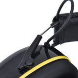 Hearing Protection Earmuffs 5V/1A Noise Canceling Multifunctional Ear Protection Earmuffs for Gardening Black - Extra Image