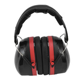 Foldable Shooting Hearing Protection Ear Muffs Noise Reduction Safety Earmuff for Gardens Industries - Top-Down View