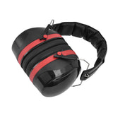 Foldable Shooting Hearing Protection Ear Muffs Noise Reduction Safety Earmuff for Gardens Industries - Low Angle