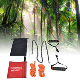 High Reach Hand Chain Saw 48inch Compact Portable Rope Saw for Outdoor Camping Hunting Backpacking