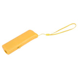 Ultrasonic Dog Trainer Device Portable Effective Dog Repeller for Barking Digging ChewingYellow - Side View