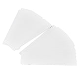 2 Pack Rubber Club Grip Double Sided Adhesive Tape Putter Accessories for Club Regripping - Top-Down View