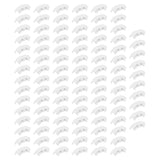 100Pcs Plant Support Clips Durable Plastic Grow Upright Vine Fixation Wide Application Tomato Clips for Grape Vegetable
