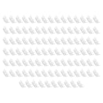100Pcs Plant Support Clips Durable Plastic Grow Upright Vine Fixation Wide Application Tomato Clips for Grape Vegetable