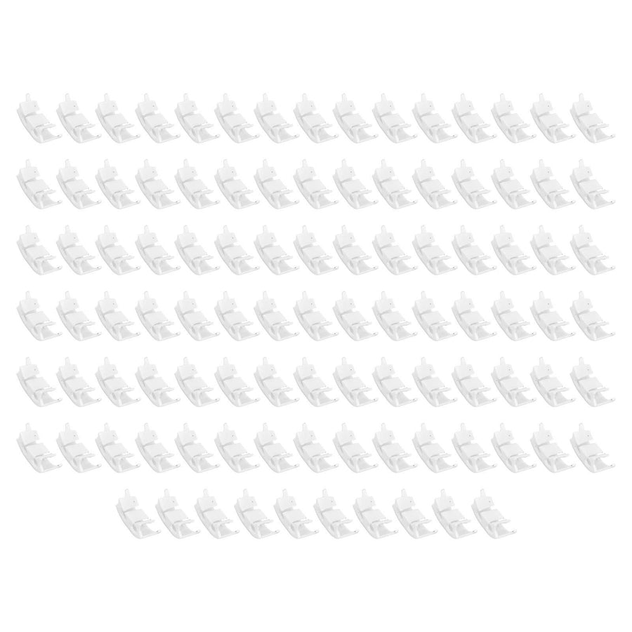 100Pcs Plant Support Clips Durable Plastic Grow Upright Vine Fixation Wide Application Tomato Clips for Grape Vegetable