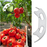 100Pcs Plant Support Clips Durable Plastic Grow Upright Vine Fixation Wide Application Tomato Clips for Grape Vegetable