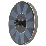 Solar Fountain Round 1.4W Floating Solar Landscape Fountain with Lights for Pool Pond Garden Decoration Black - Extra Image