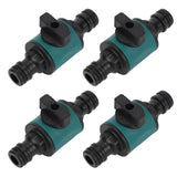 4pcs Hose Quick Connector Plastic Leakage Proof Dual Head Garden Hose Adapter for Irrigation System - Extra Image