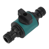 4pcs Hose Quick Connector Plastic Leakage Proof Dual Head Garden Hose Adapter for Irrigation System
