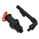 Hose Water Intake Connector G3/4 Male Thread Leakage Proof Hose Quick Coupling Valve for Irrigation Lawn Greenhouse