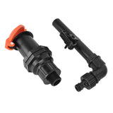 Hose Water Intake Connector G3/4 Male Thread Leakage Proof Hose Quick Coupling Valve for Irrigation Lawn Greenhouse - Close-Up Angle