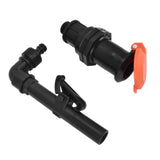 Hose Water Intake Connector G3/4 Male Thread Leakage Proof Hose Quick Coupling Valve for Irrigation Lawn Greenhouse - Low Angle
