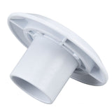 Plastic Pool Water Outlet White Floor Drain Water Inlet Draining Accessory for Swimming Pools Hot Springs Spas