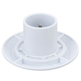 Plastic Pool Water Outlet White Floor Drain Water Inlet Draining Accessory for Swimming Pools Hot Springs Spas