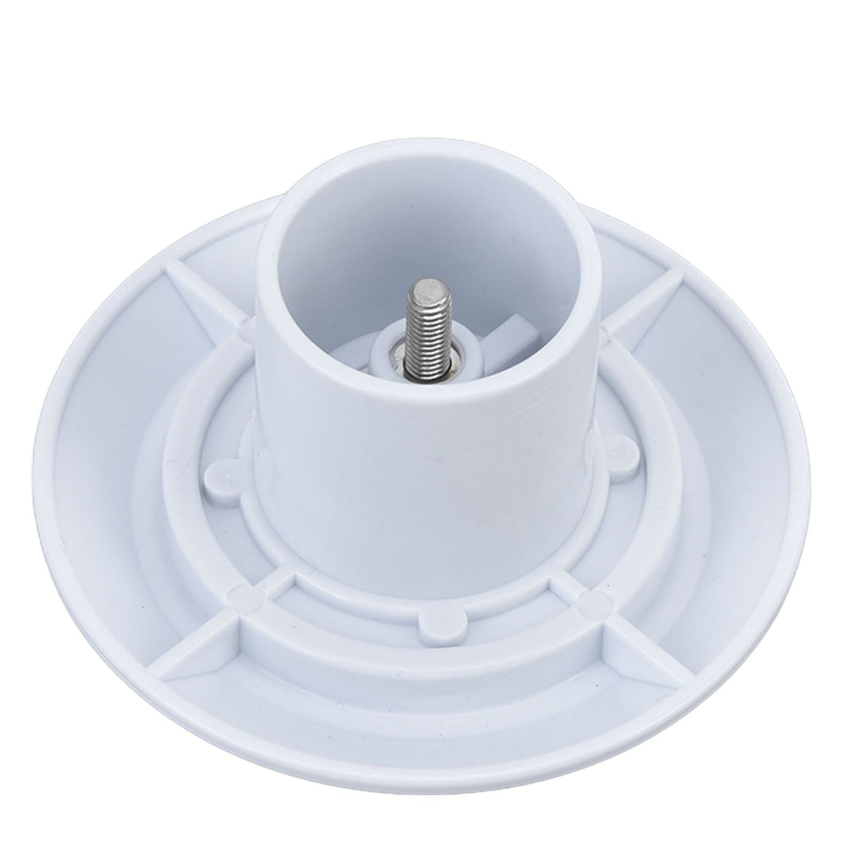 Plastic Pool Water Outlet White Floor Drain Water Inlet Draining Accessory for Swimming Pools Hot Springs Spas