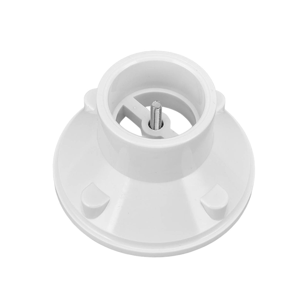 Swimming Pool Drain Outlet Built in Screw Adjustment Easy Replaceable White ABS Material Water Inlet Outlet Draining Tool