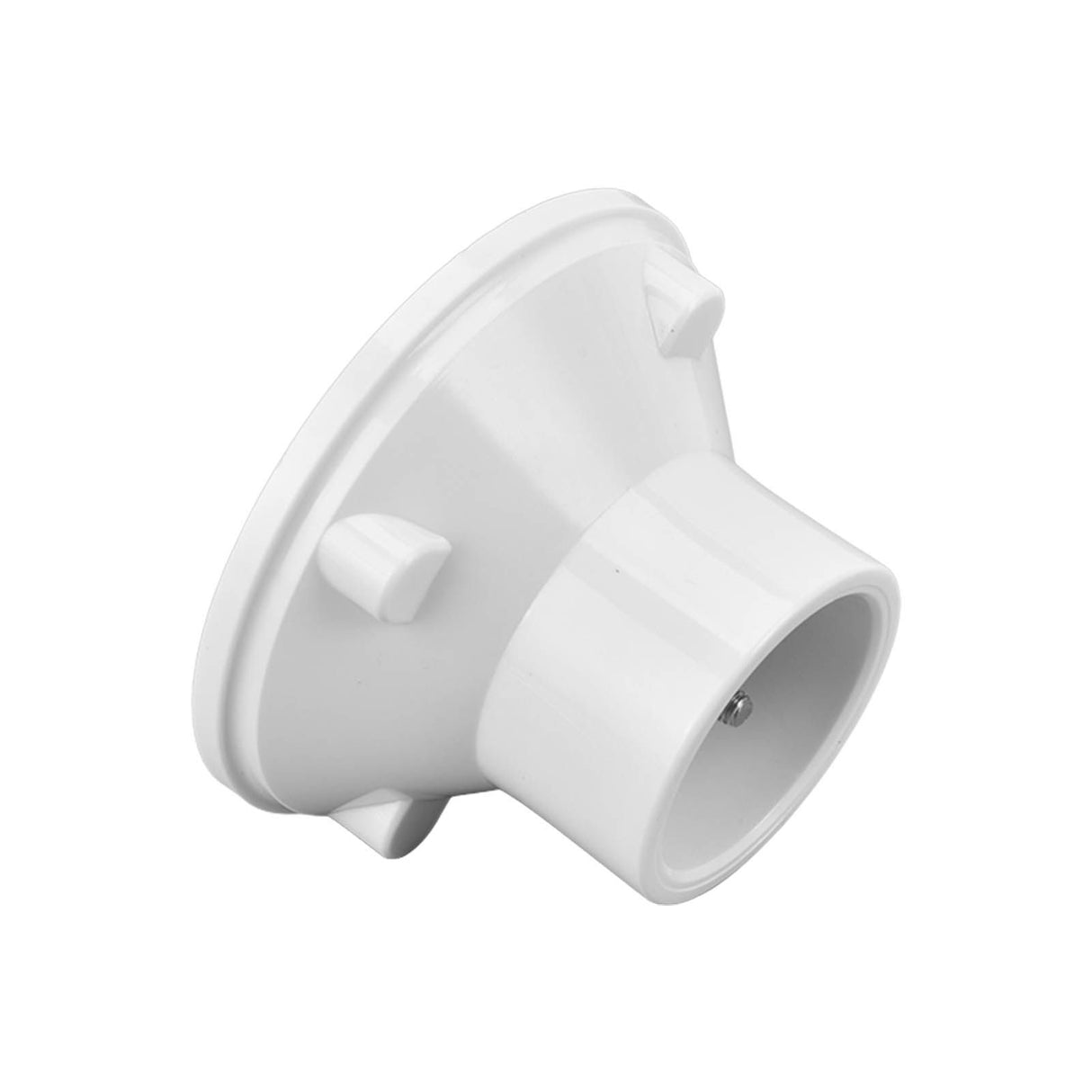 Swimming Pool Drain Outlet Built in Screw Adjustment Easy Replaceable White ABS Material Water Inlet Outlet Draining Tool