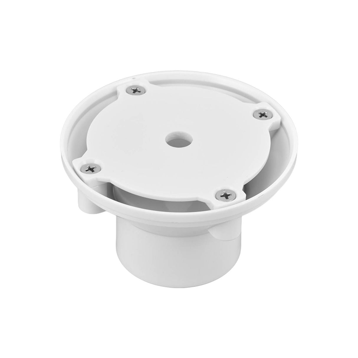 Swimming Pool Drain Outlet Built in Screw Adjustment Easy Replaceable White ABS Material Water Inlet Outlet Draining Tool