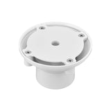 Swimming Pool Drain Outlet Built in Screw Adjustment Easy Replaceable White ABS Material Water Inlet Outlet Draining Tool - Extra Image