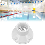 Swimming Pool Drain Outlet Built in Screw Adjustment Easy Replaceable White ABS Material Water Inlet Outlet Draining Tool - Extra Image