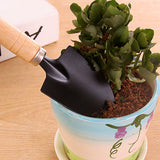 Garden Shovel Set Mini Kit Household Potted Planting Flowers Succulent Gardening Weeding Tools - Side View