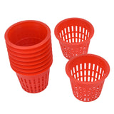 10PCS Planting Basket Plant Cultivation Basket Plastic Hydroponic Planting Mesh Cup for Garden - Close-Up Angle