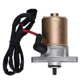 GY6 50CC Starter Motor with Wire Durable Copper 4 Stroke 139QMB 139QMA GY6 50CC Starting Motor for Scooter ATV Go Kart - 45-Degree Angle
