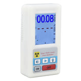 BR‑6 Geiger Counter Easy Reading Multifunctional Radioactive Detector for Nuclear Radiation Electromagnetic Radiation - Top-Down View