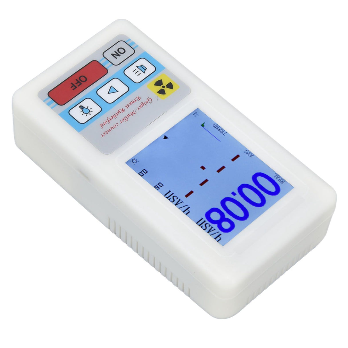 BR‑6 Geiger Counter Easy Reading Multifunctional Radioactive Detector for Nuclear Radiation Electromagnetic Radiation