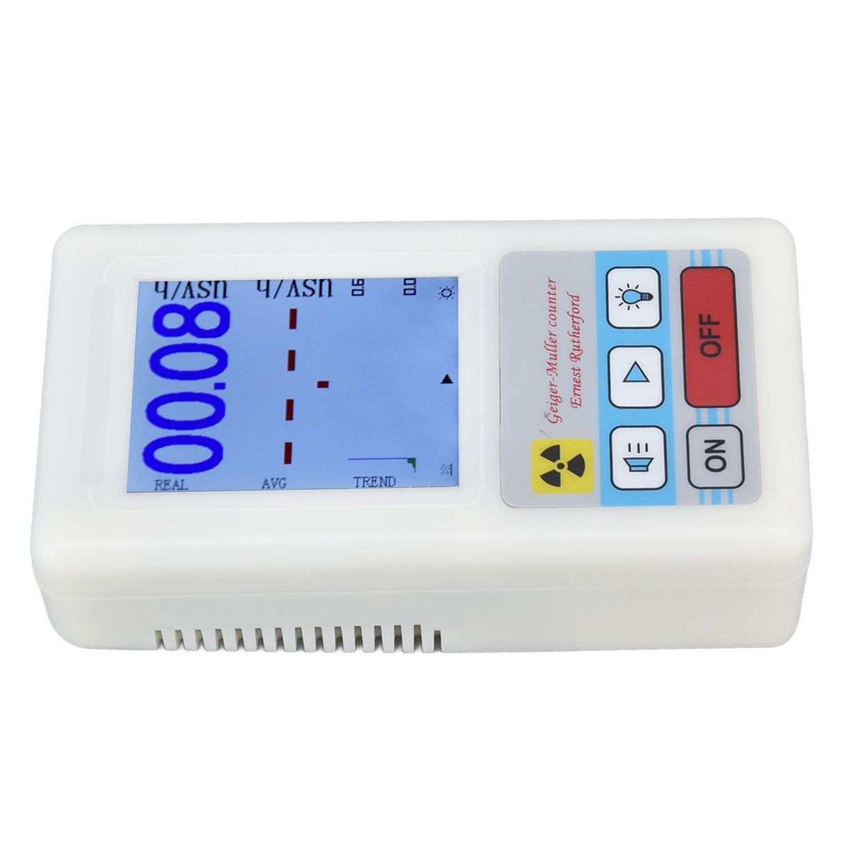 BR‑6 Geiger Counter Easy Reading Multifunctional Radioactive Detector for Nuclear Radiation Electromagnetic Radiation