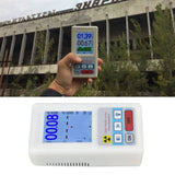 BR‑6 Geiger Counter Easy Reading Multifunctional Radioactive Detector for Nuclear Radiation Electromagnetic Radiation