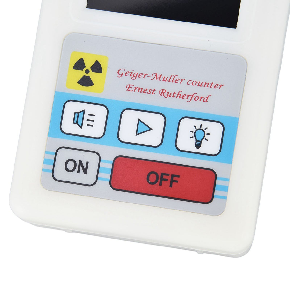 BR‑6 Geiger Counter Easy Reading Multifunctional Radioactive Detector for Nuclear Radiation Electromagnetic Radiation
