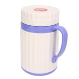 650ML Pig Semen Collection Insulation Cup Stainless Steel Specimen Container with Elastic Bands650ML - Top-Down View
