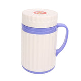 650ML Pig Semen Collection Insulation Cup Stainless Steel Specimen Container with Elastic Bands650ML - Close-Up Angle