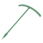 12 Sets Plant Support Stakes with Half Round Support Ring Plastic Garden Tool for Flower Pot Vegetable