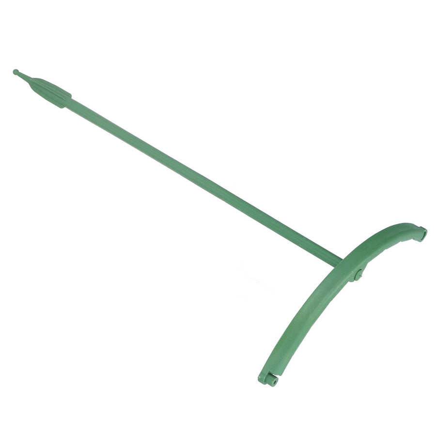 12 Sets Plant Support Stakes with Half Round Support Ring Plastic Garden Tool for Flower Pot Vegetable
