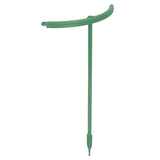 12 Sets Plant Support Stakes with Half Round Support Ring Plastic Garden Tool for Flower Pot Vegetable