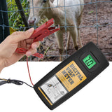 Electric Fence Voltage Meter 9.9KV LCD Digital Display Voltage Tester with Backlight 200‑9900V