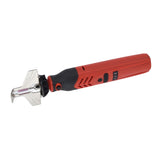 DC3.6V Cordless Saw Sharpener Kit Handheld Chainsaw Sharpening Kit Red Chain Saw Sharpen Tool Set