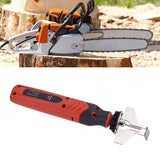 DC3.6V Cordless Saw Sharpener Kit Handheld Chainsaw Sharpening Kit Red Chain Saw Sharpen Tool Set