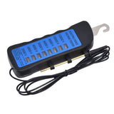 12KV Neon Fence Voltage Tester 2000 to 12000V 8 Neon Indicator Lights Waterproof Fence Tester for Farms - Side View