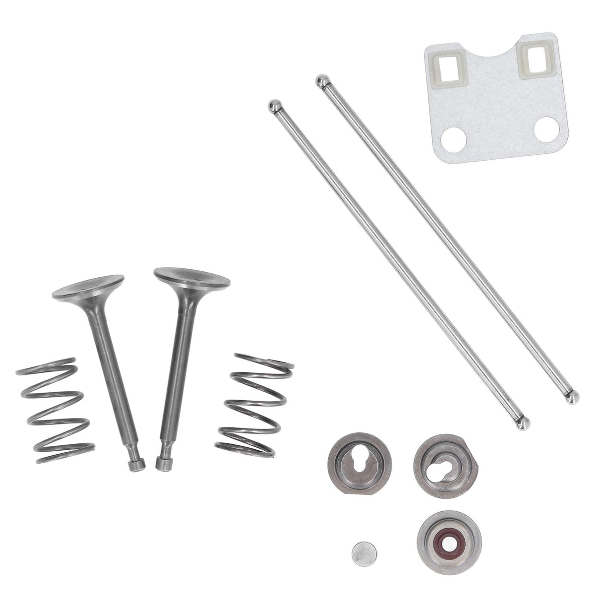 Valve Plate Protection Cover Valve Spring Set Lawn Mower Accessories 14791‑ZE1‑010 for GX160 GX200 5.5HP 6.5HP Engine