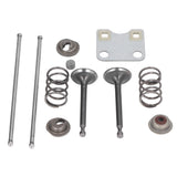 Valve Plate Protection Cover Valve Spring Set Lawn Mower Accessories 14791‑ZE1‑010 for GX160 GX200 5.5HP 6.5HP Engine - 45-Degree Angle