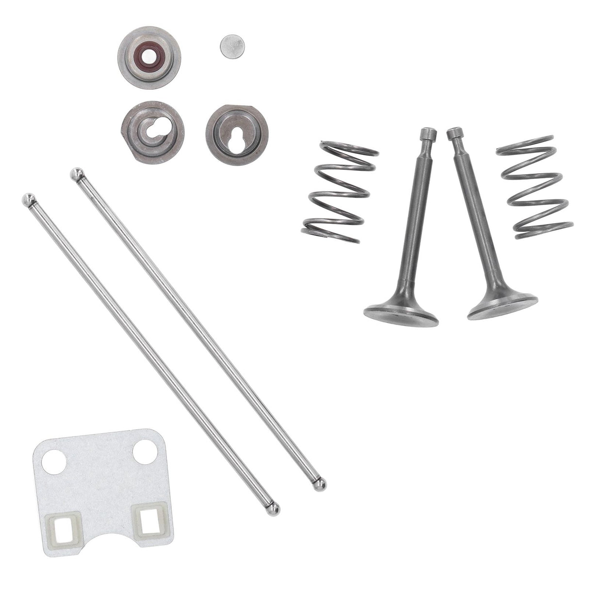 Valve Plate Protection Cover Valve Spring Set Lawn Mower Accessories 14791‑ZE1‑010 for GX160 GX200 5.5HP 6.5HP Engine
